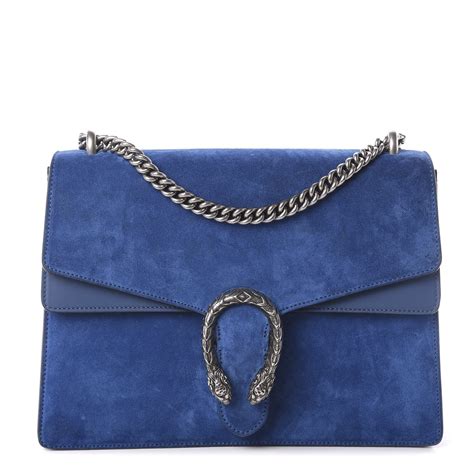 gucci suede medium dionysus shoulder bag blue|gucci dionysus black suede.